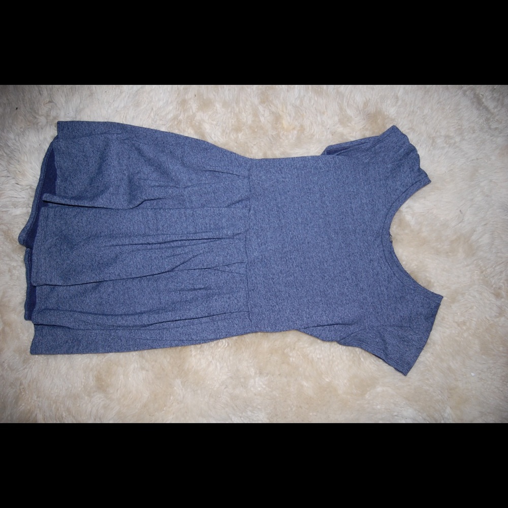 Gap Babydoll dress denim blue color size M